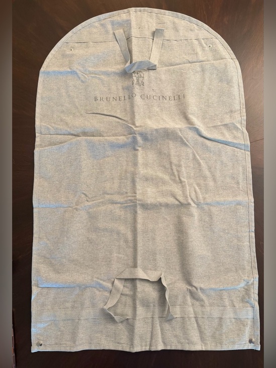 Brunello Cucinelli Other - Brunello Cucinelli Men's Garment Bag - Light Gray 36x23